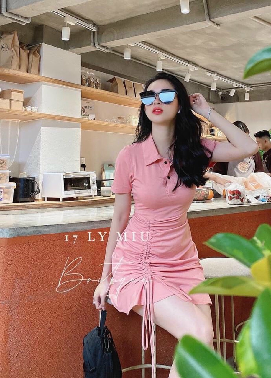 [HCM]Đầm thun borip ôm body xinh sắn