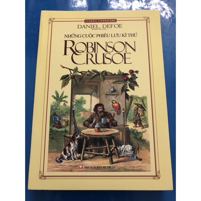 Sách - Những cuộc phiêu lưu kì thú Robinson Crusoe