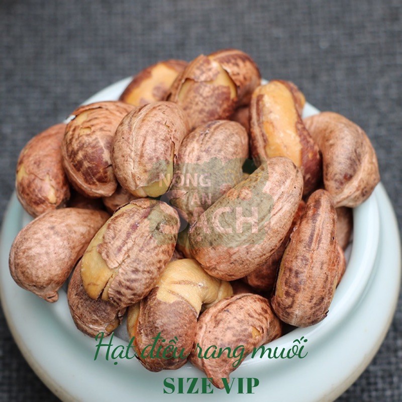 Hạt Điều Bình Phước Rang Muối Size Vip (Ảnh Thật) 500g