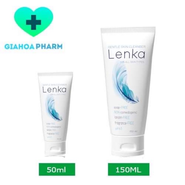 Sữa rửa mặt dịu nhẹ Lenka - Nhất Nhất
