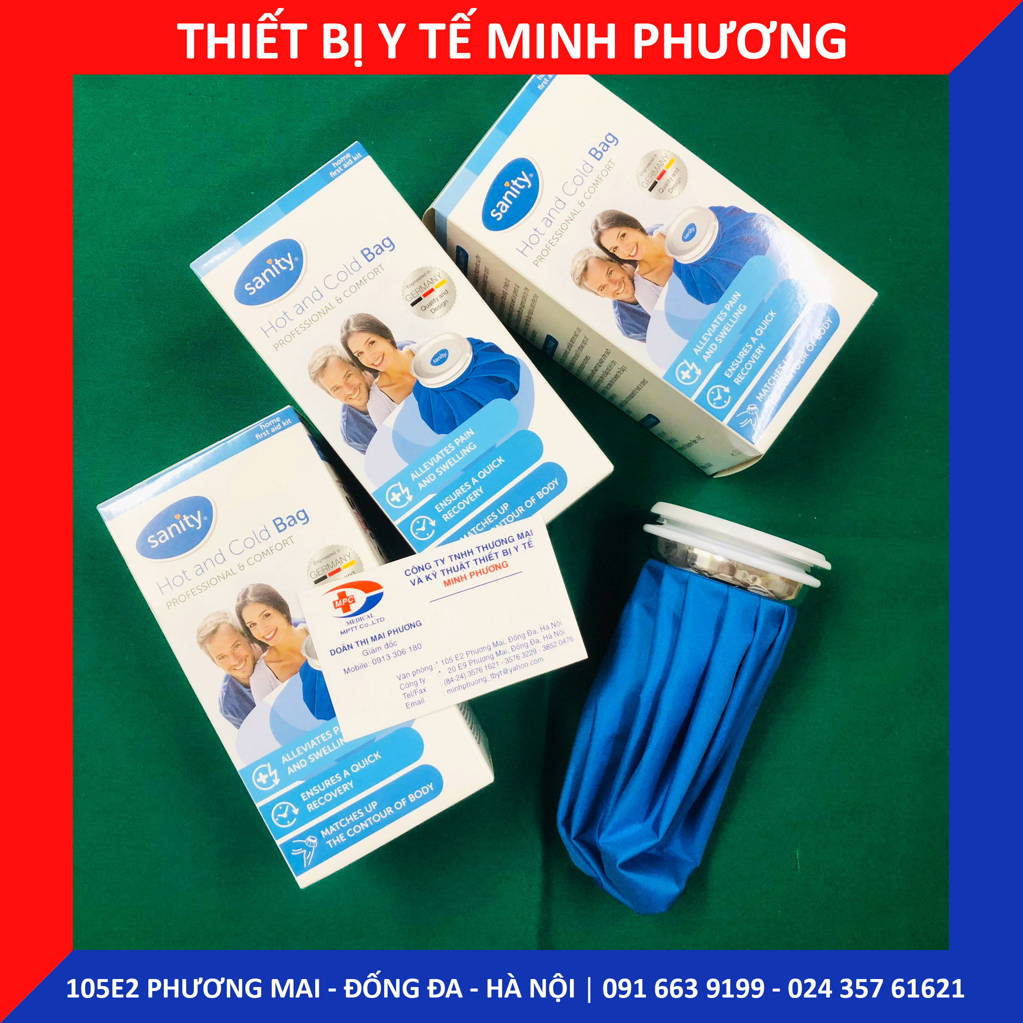 Túi chườm nóng lạnh Sanity