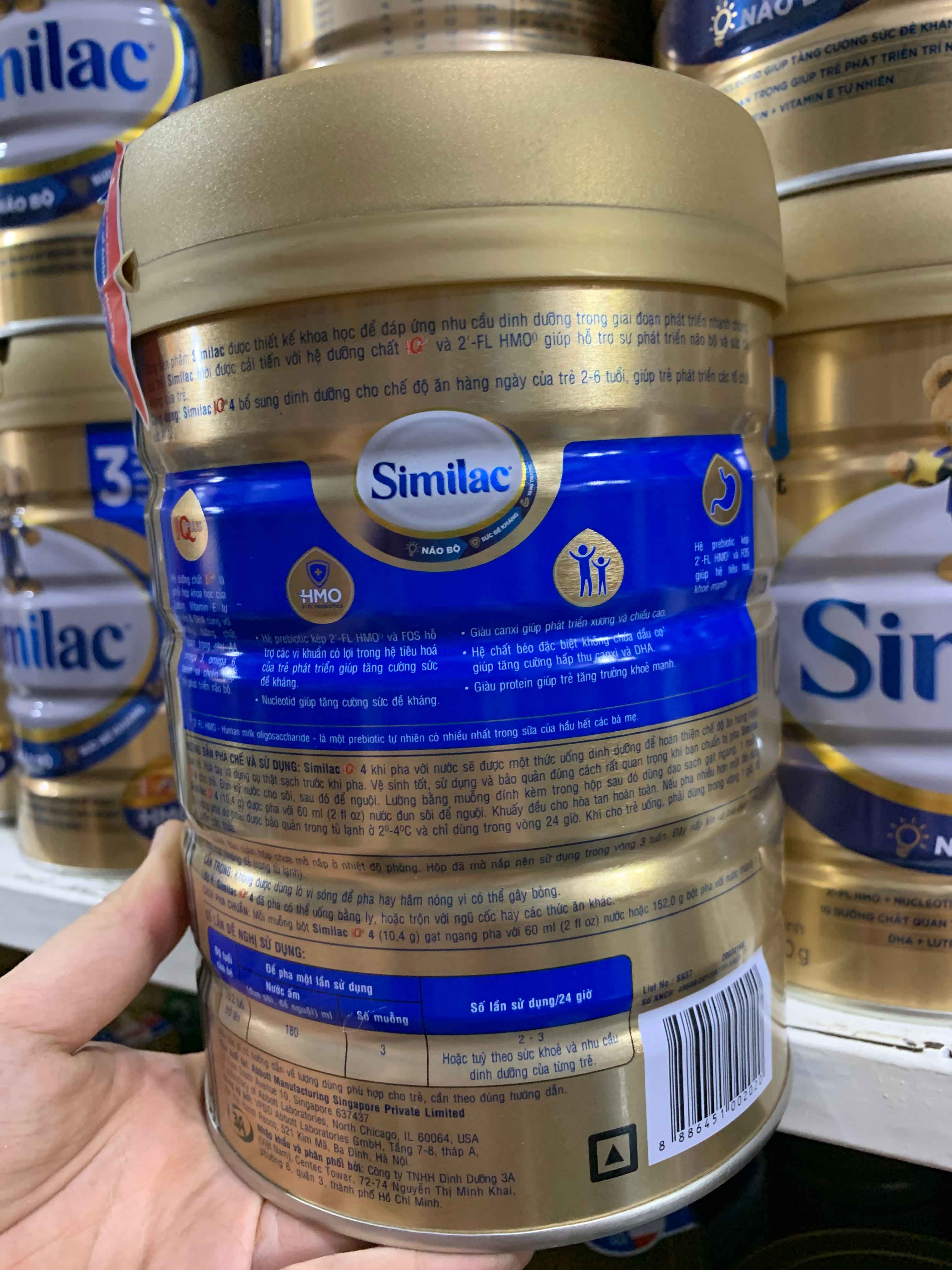 SIMILAC 4 HMO 1,7KG