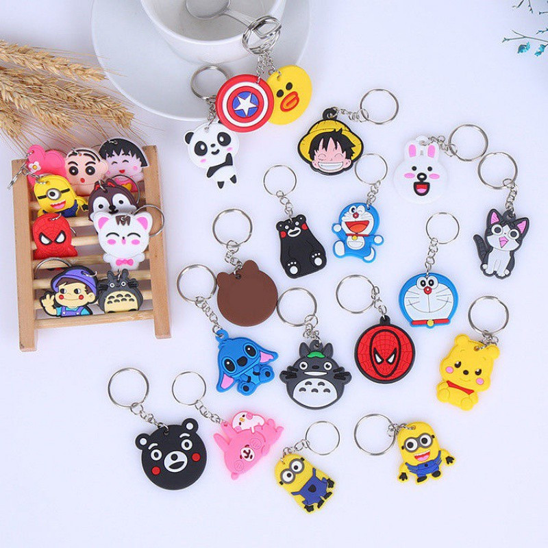 Móc khoá silicon mini dễ thương giao hàng ngẫu nhiên Hany Shop MKL38