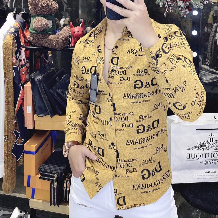 ÁO SƠ MI LỤA NAM NỮ THỜI TRANG PHONG CÁCH WYN SHOP PP8