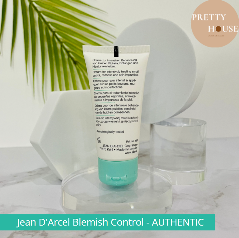 [DATE MỚI]Kem ngừa mụn, dưỡng da Jean D’Arcel Blemish Control