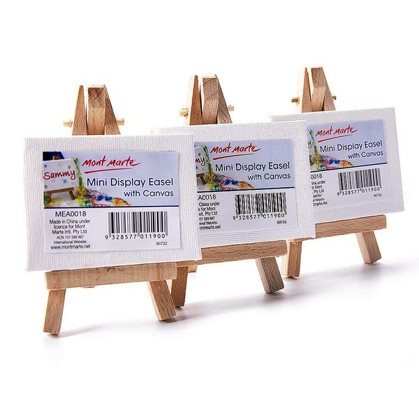 [HCM]GIÁ VẼ MONT MARTE MINI KÈM CANVAS / BỘ 2 CÁI CANVAS MINI (KHÔNG KÈM GIÁ VẼ)