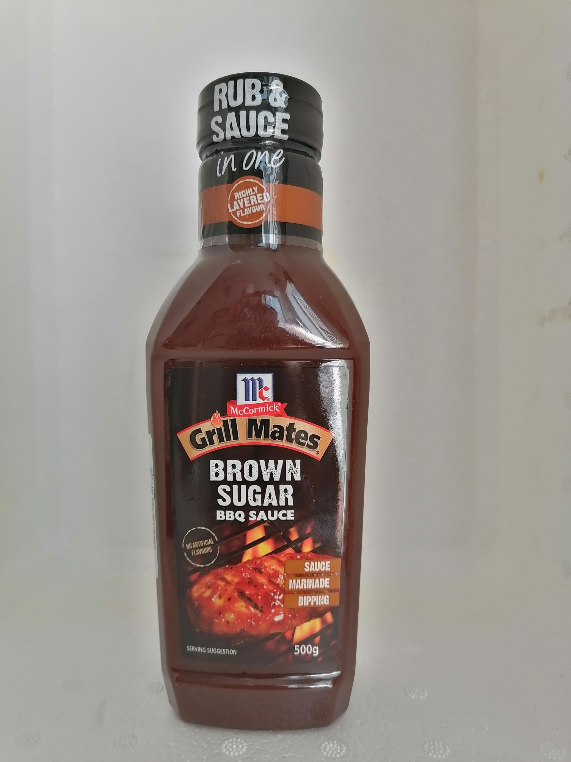 [Chai 500g - BROWN SUGAR] XỐT CHẤM ƯỚP THỊT NƯỚNG VỊ ĐƯỜNG NÂU [Thailand] MCCORMICK BBQ Tanguy Brown Sugar (halal)