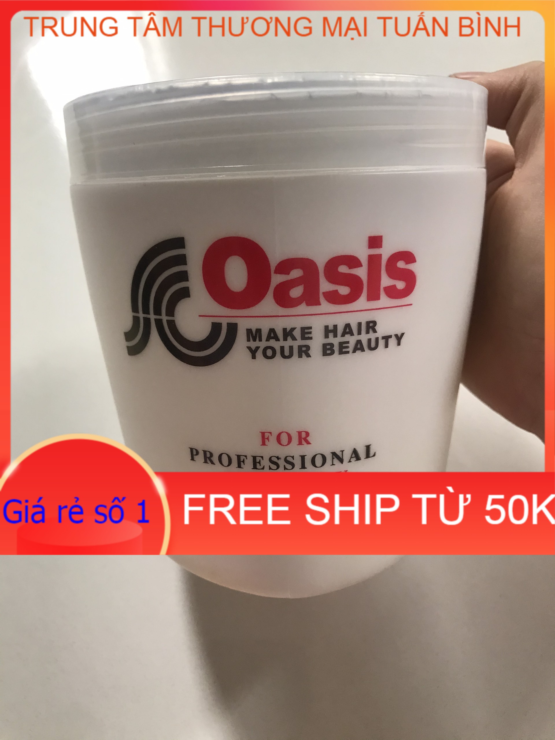 Kem hấp, xả, ủ tóc oasis 1000ml
