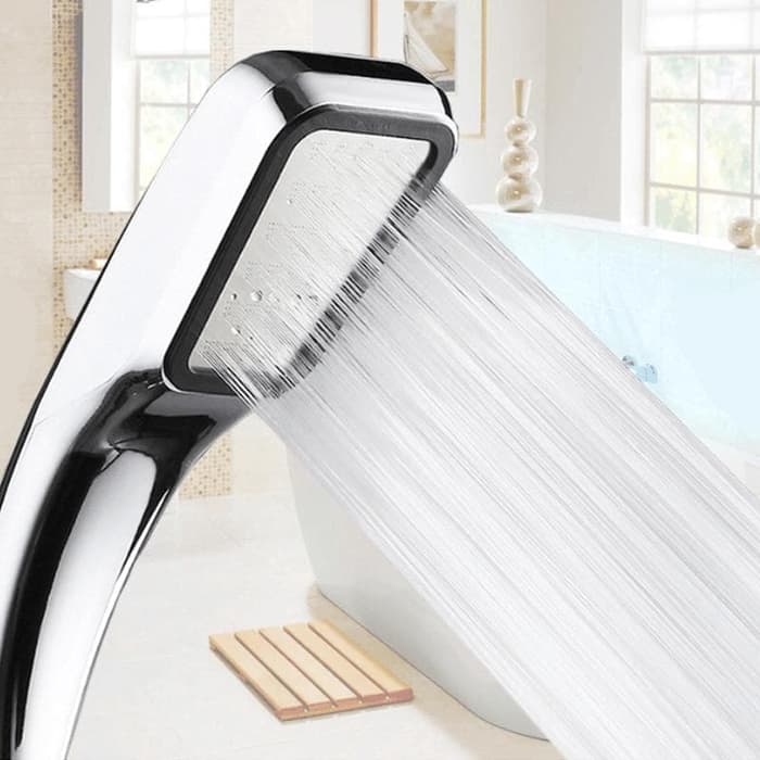[HCM]Tay sen tắm tăng áp lực nước Sunzin 01 nhựa ABS mạ crom