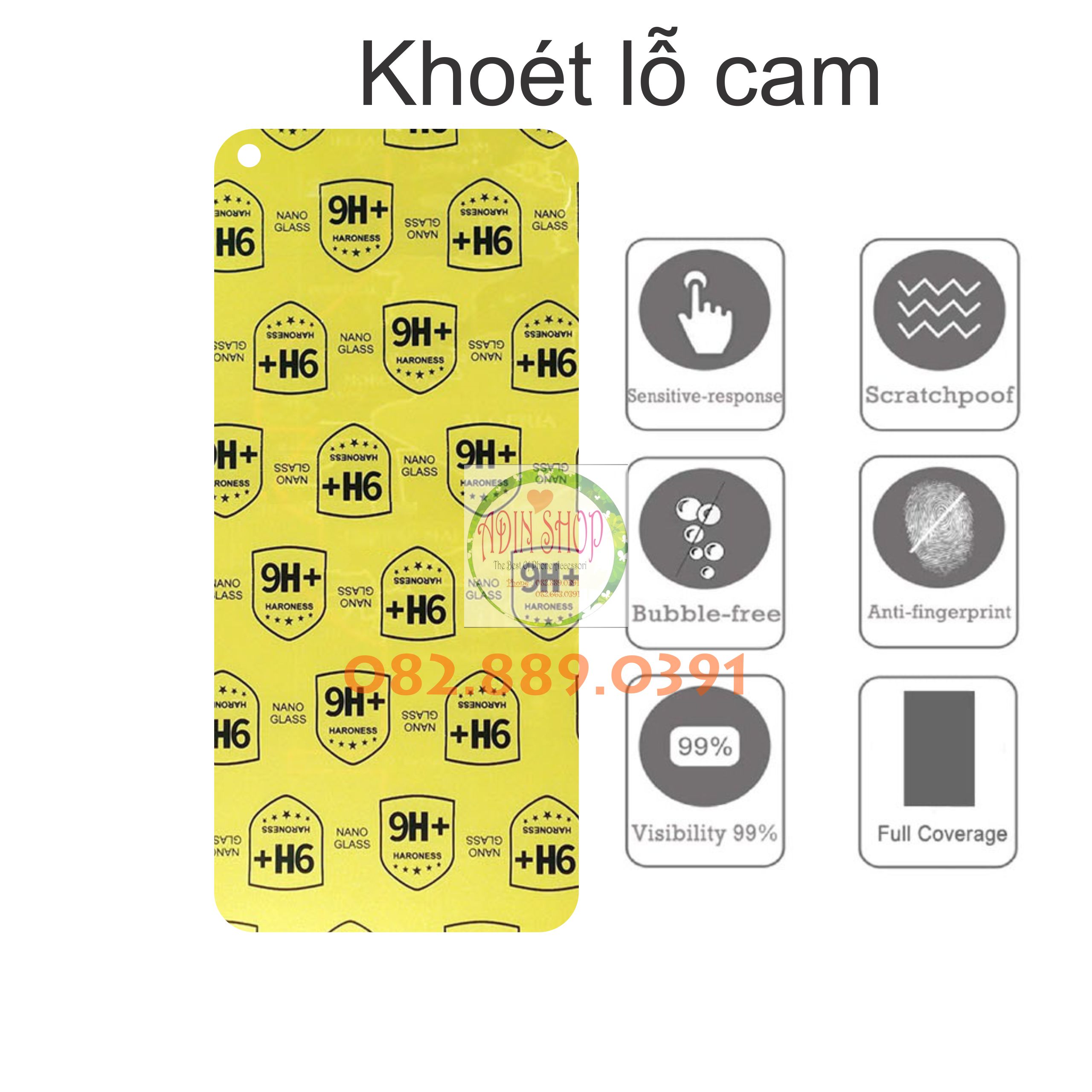 [HCM]Dán cường lực dẻo nano Vsmart Live 4 siêu dẻo siêu bền