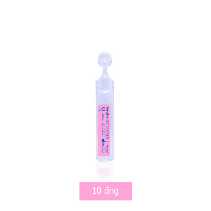 [HCM] Fysoline Isotonic (Fysoline hồng) -  Nước muối sinh lý nhỏ rửa sạch mắt mũi cho bé (Nhập khẩu Pháp)