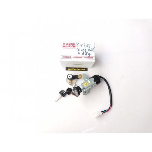 [HCM]Ổ khóa xe sirius trung quốc 4 dây