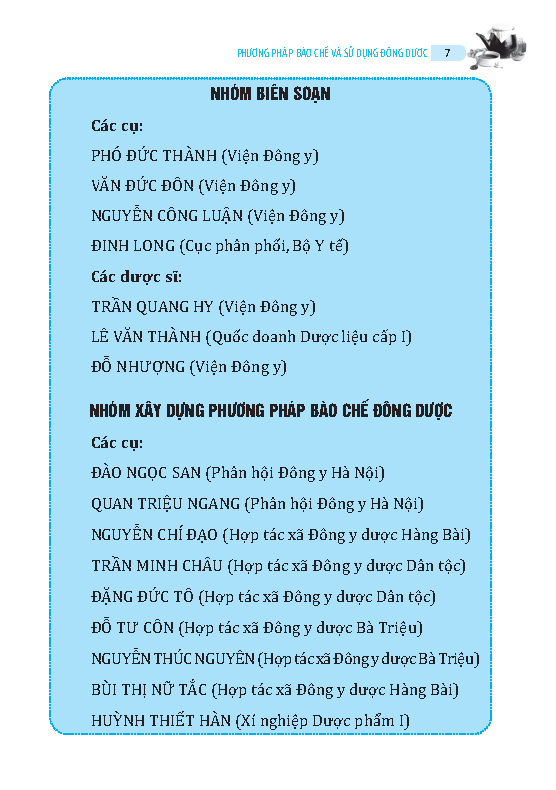 Phương pháp bào chế và sử dụng đông dược (mềm)