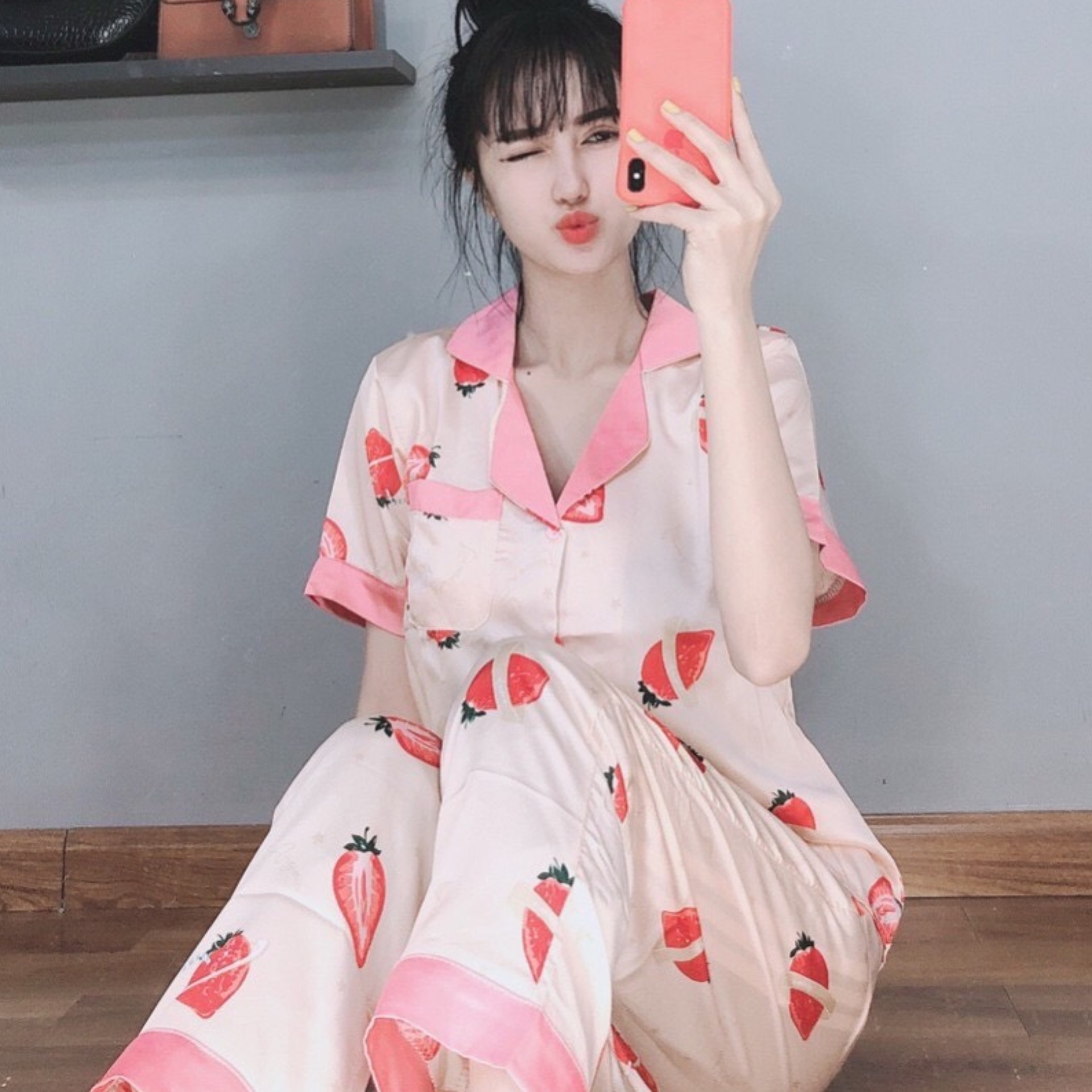 Bộ lụa gấm, satinh họa tiết kiểu mới