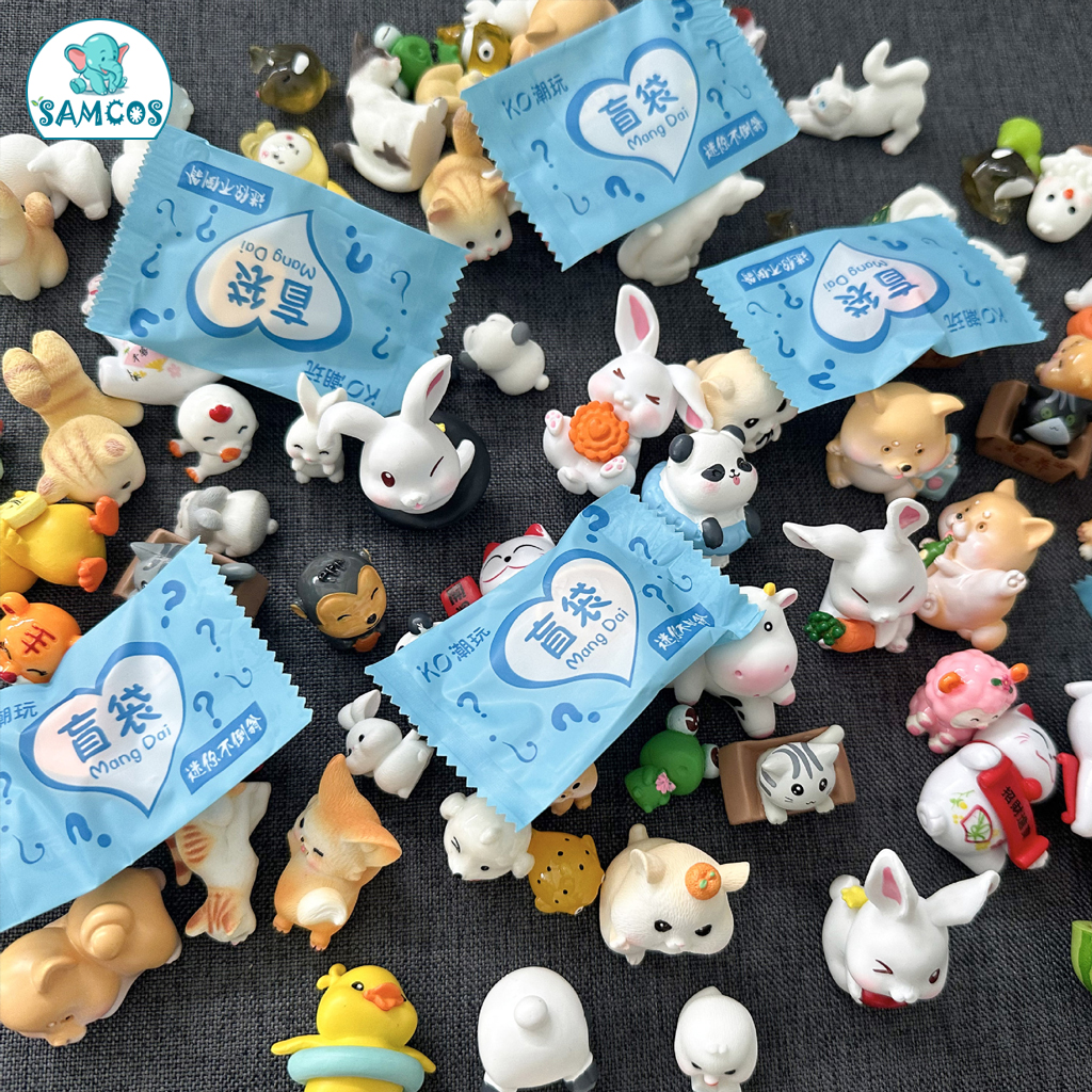 Set 10 Túi mù bất ngờ đồ chơi cho bé dễ thương Samcos