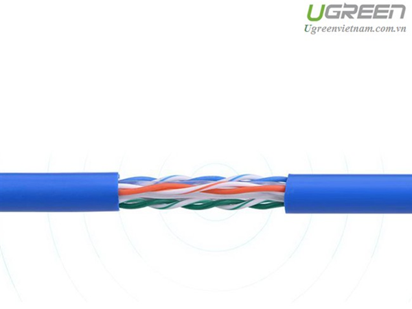 Cáp mạng đúc sẵn Cat6 15m  Ugreen 11207 cao cấp