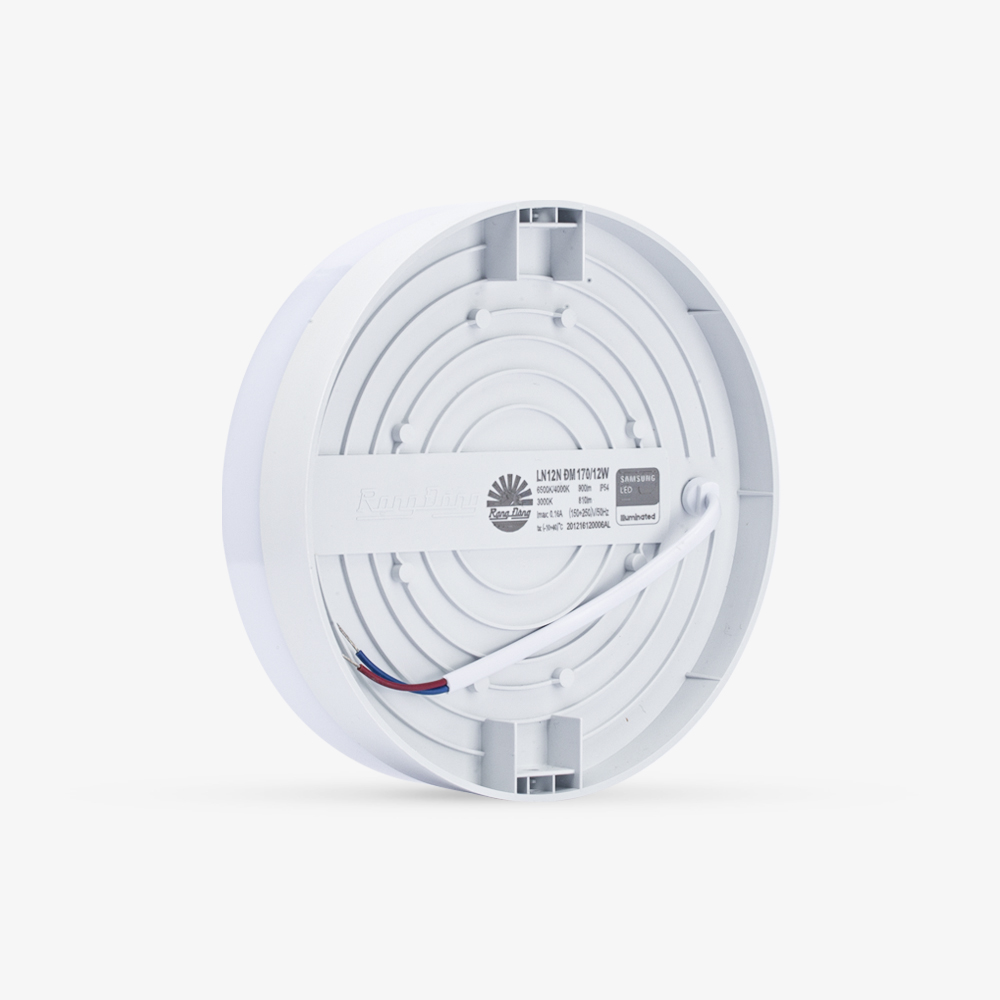 Đèn LED ốp trần đổi màu LN12 12W RD