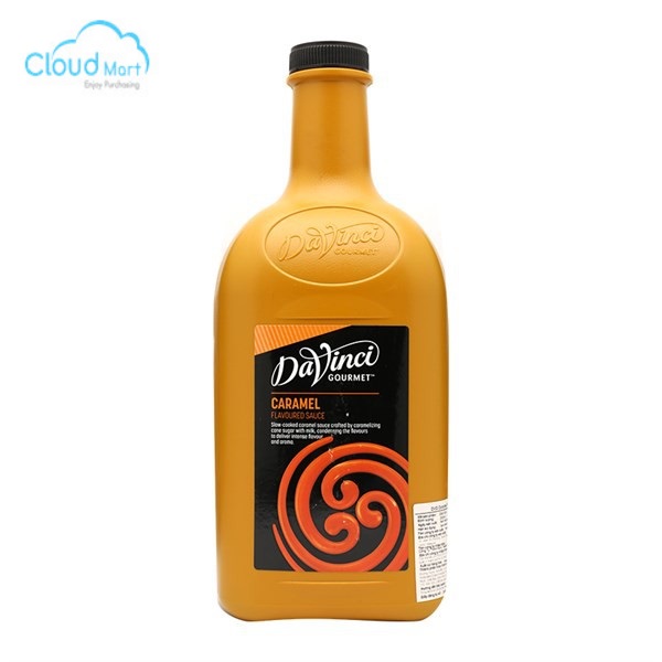 Sauce Davinci Caramel 2L -Nguyên liệu pha chế CloudMart