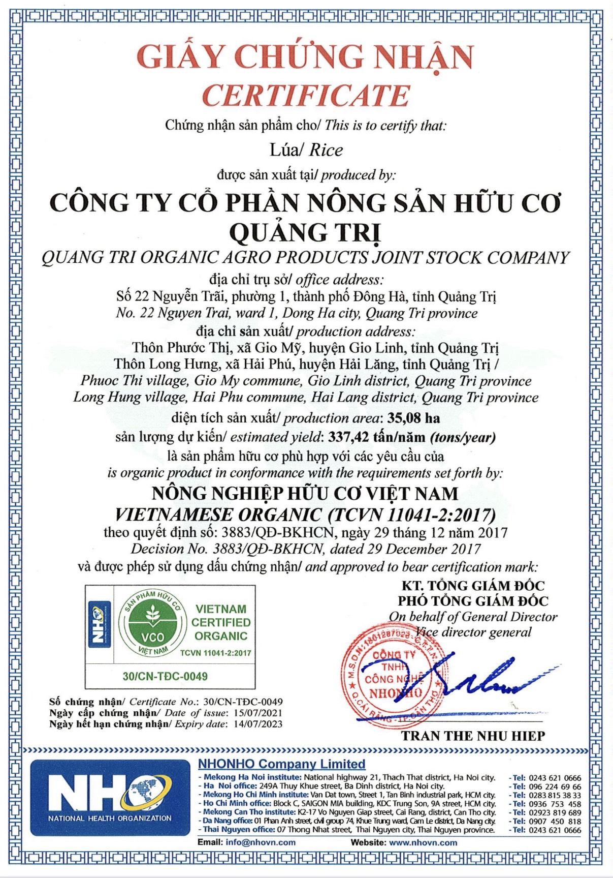 GẠO LỨT ĐỎ HỮU CƠ QUẢNG TRỊ TÚI 1 KG