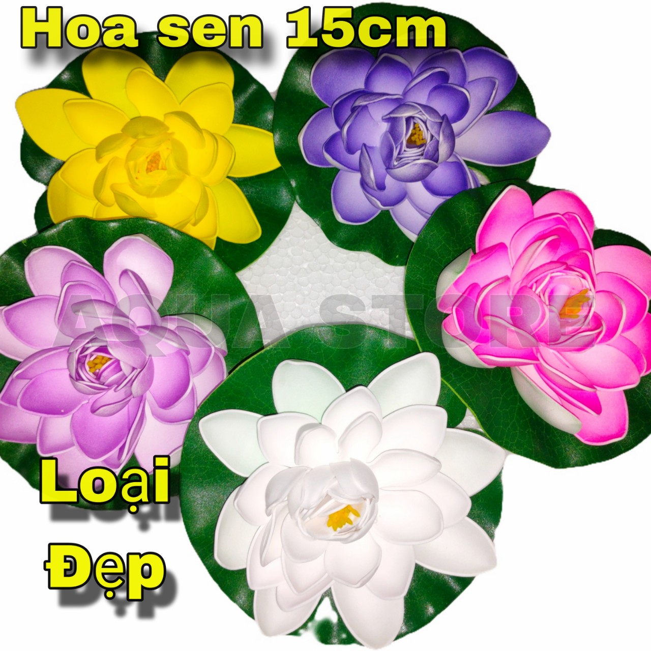 Beautiful 15cm Fake Lotus Flower That Drops Water into a Bowl