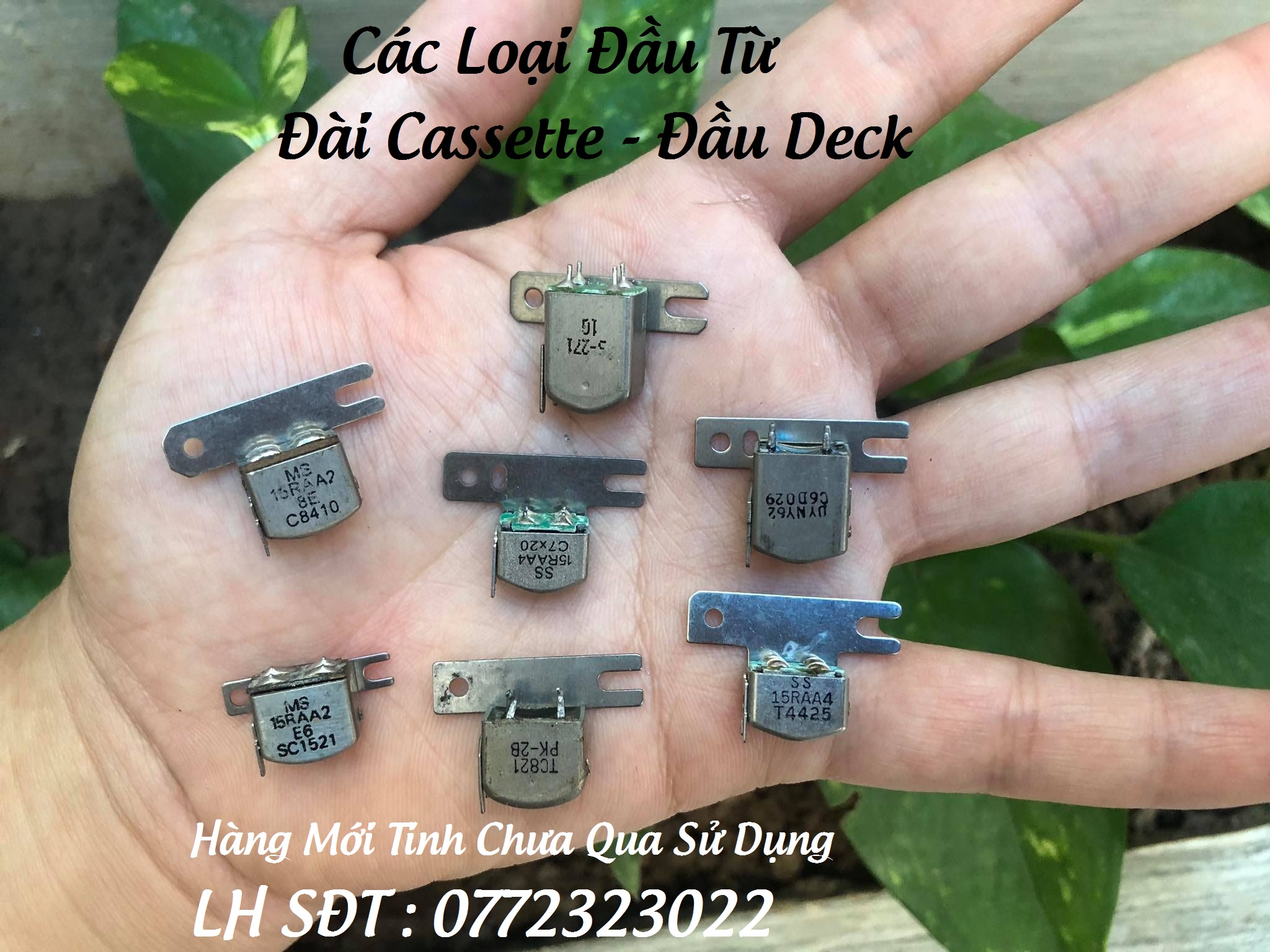 Các Lọai Đầu từ cho Đài Cassett - Đầu Deck