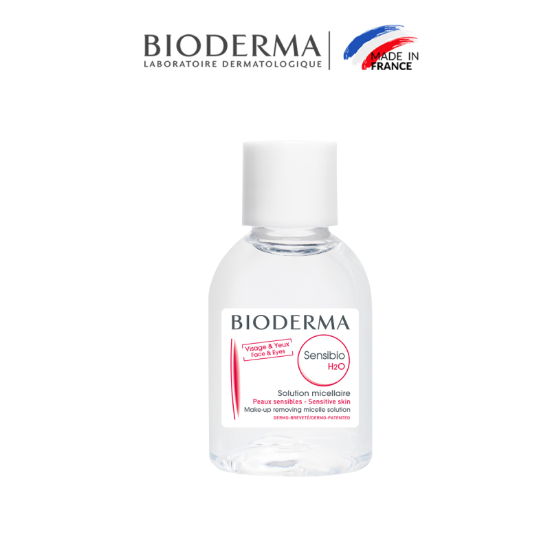 Dung dịch làm sạch và tẩy trang Micellar cho da thường và da nhạy cảm Bioderma Sensibio H2O - 20ml