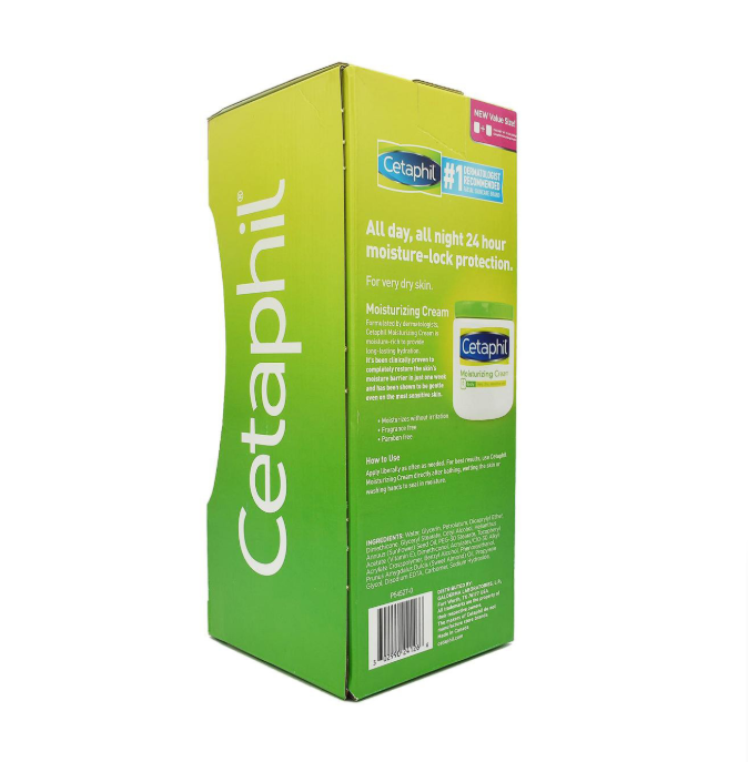 SET 2 KEM DƯỠNG DA CETAPHIL MOISTURIZING CREAM 566G