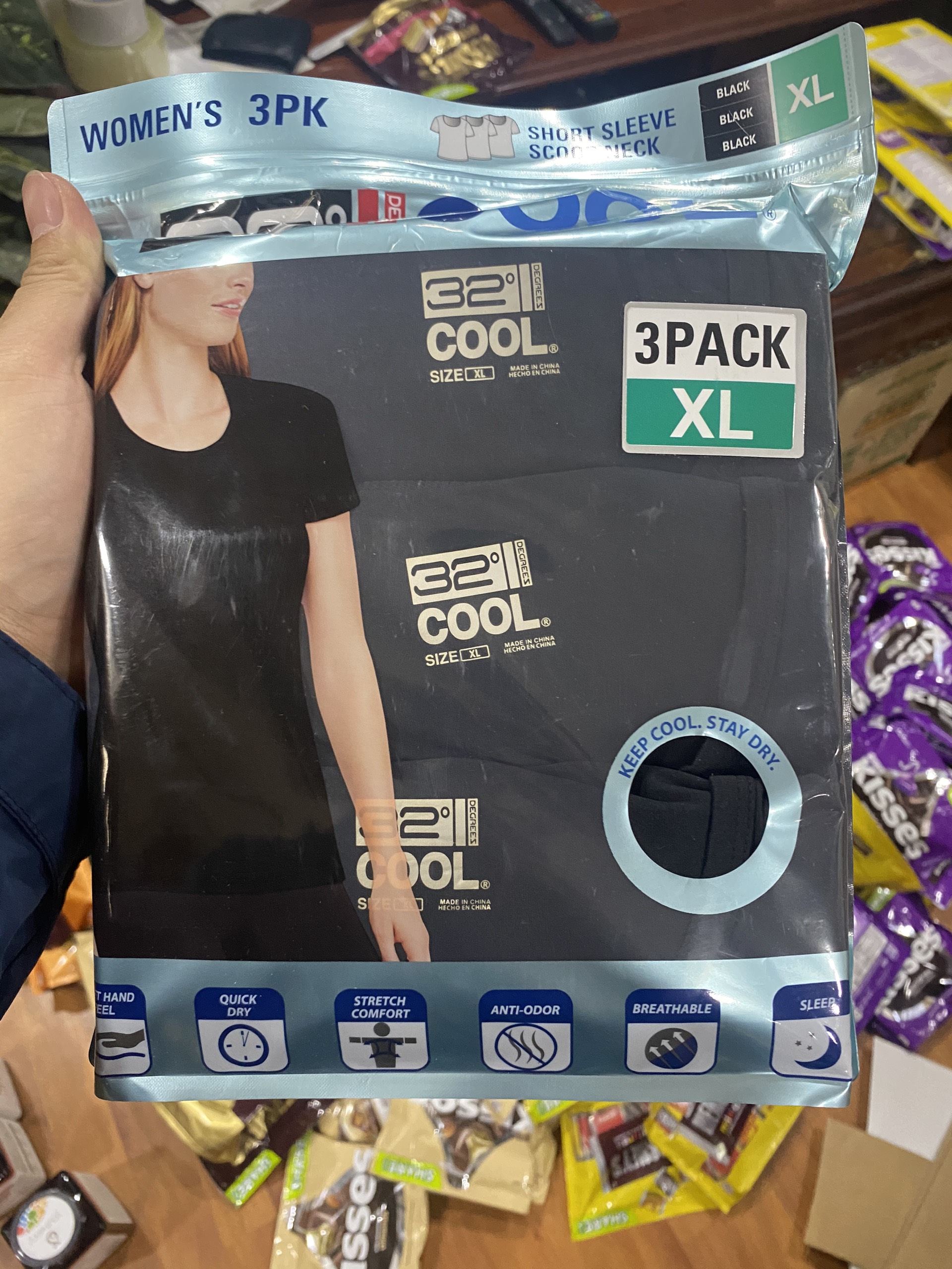 [HCM] SET 3 ÁO 32*Degrees COOL (săn sale Costco Mỹ) nữ
