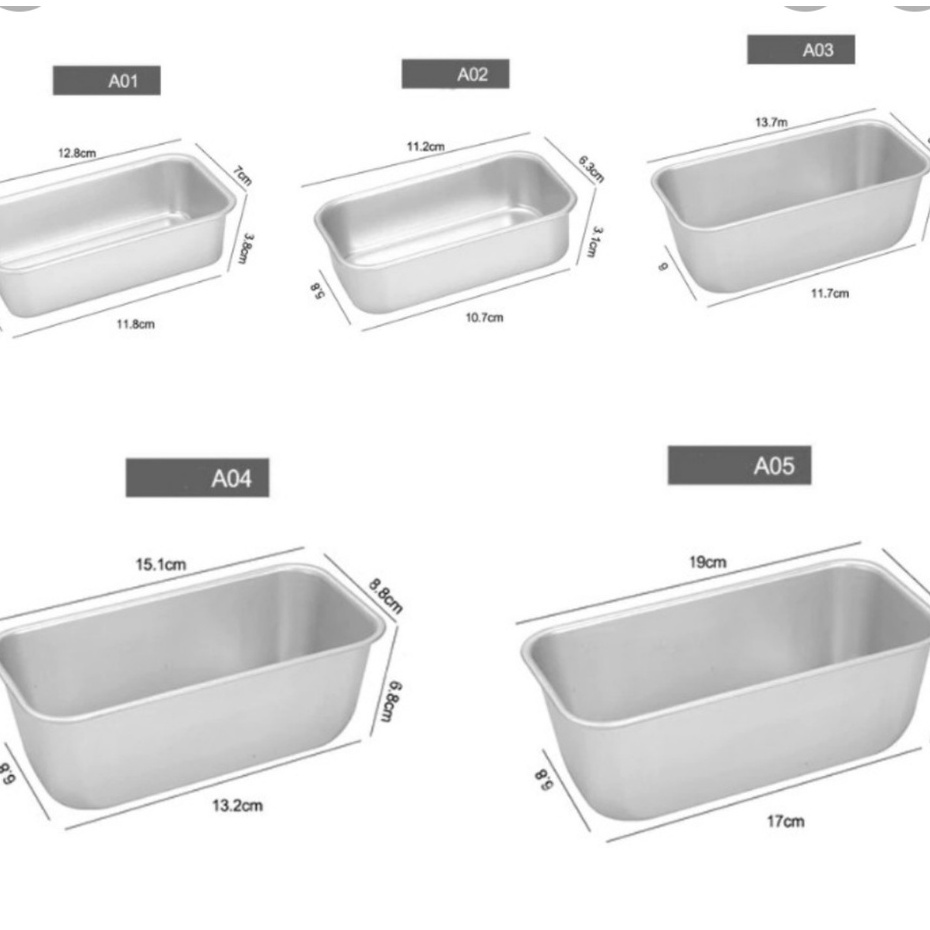 Khuôn load hình chữ nhật A01-A02-A03-A04-A05