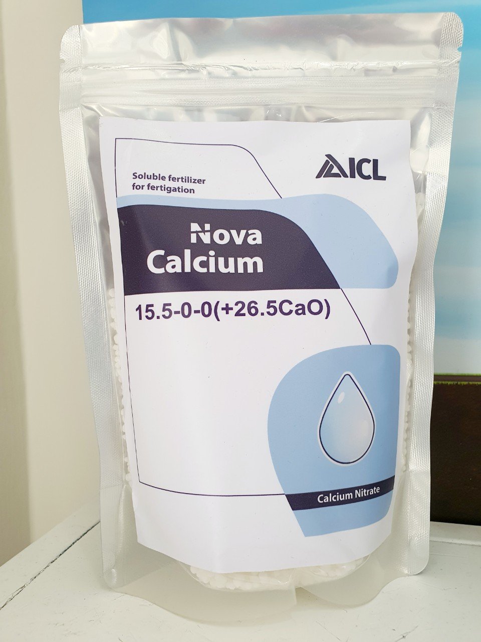 [HCM]Phân bón Canxi Nitrate Nova Calcium 15.5-0-0 (+ 26.5CaO) ( 1kg/ túi)
