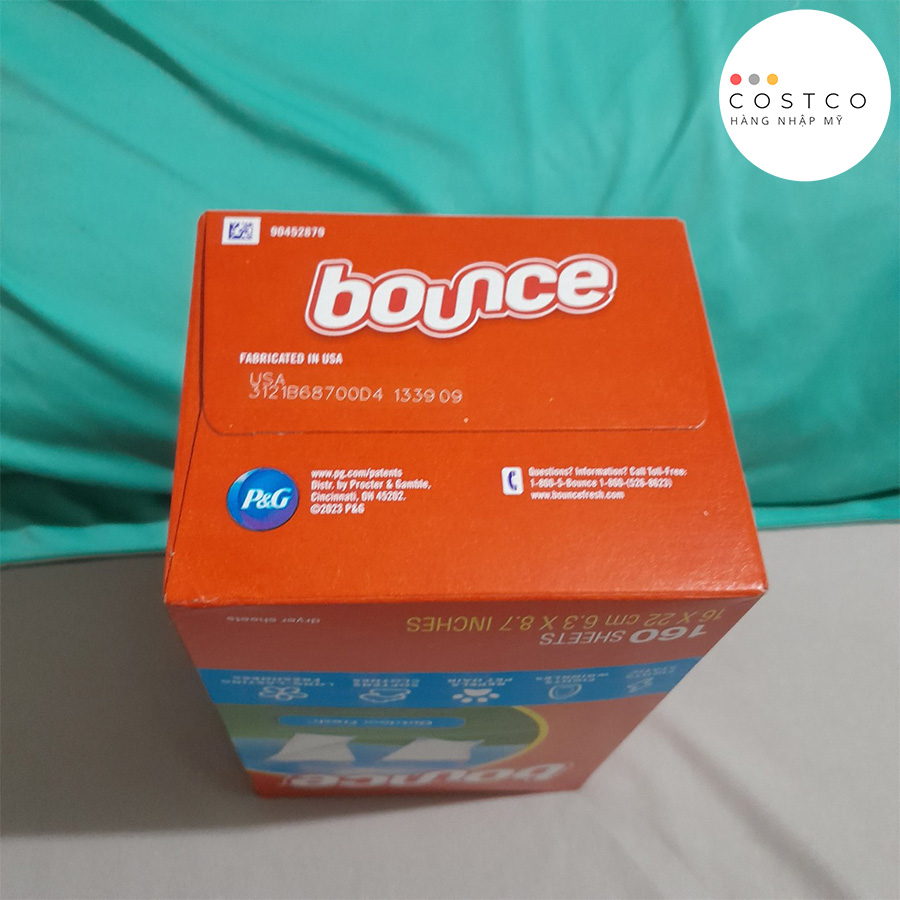 Giấy Thơm Quần Áo Bounce