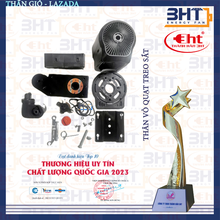 VỎ QUẠT TREO THÂN SẮT ( CÓ GÁO NẠ) MẪU GIỐNG SENKO
