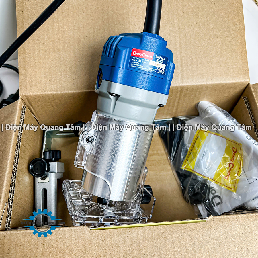 Máy Soi Mộng (Phay Alu Phay Gỗ) Dongcheng DMP04-6 [Chính Hãng]