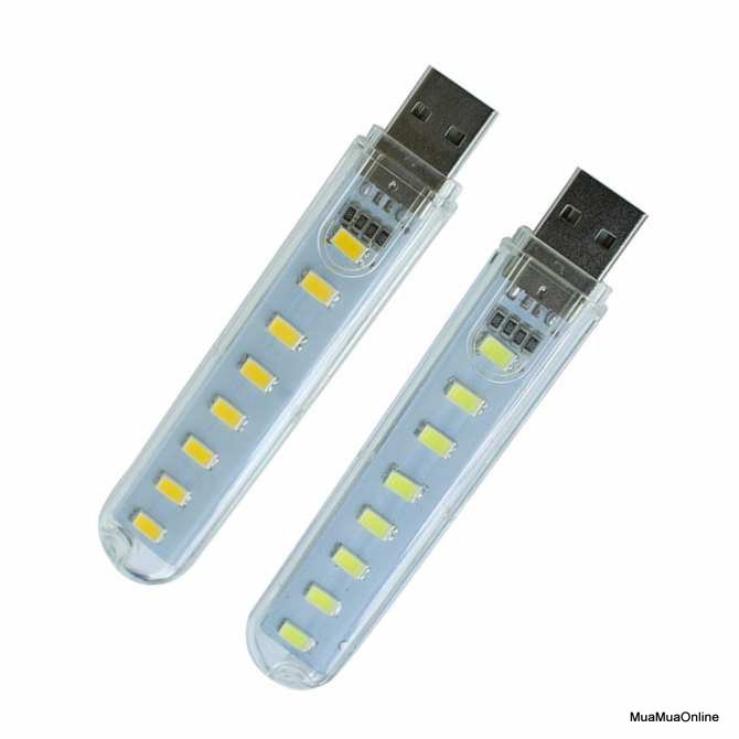Đèn Led Cổng Usb 8 Bóng Siêu Sáng