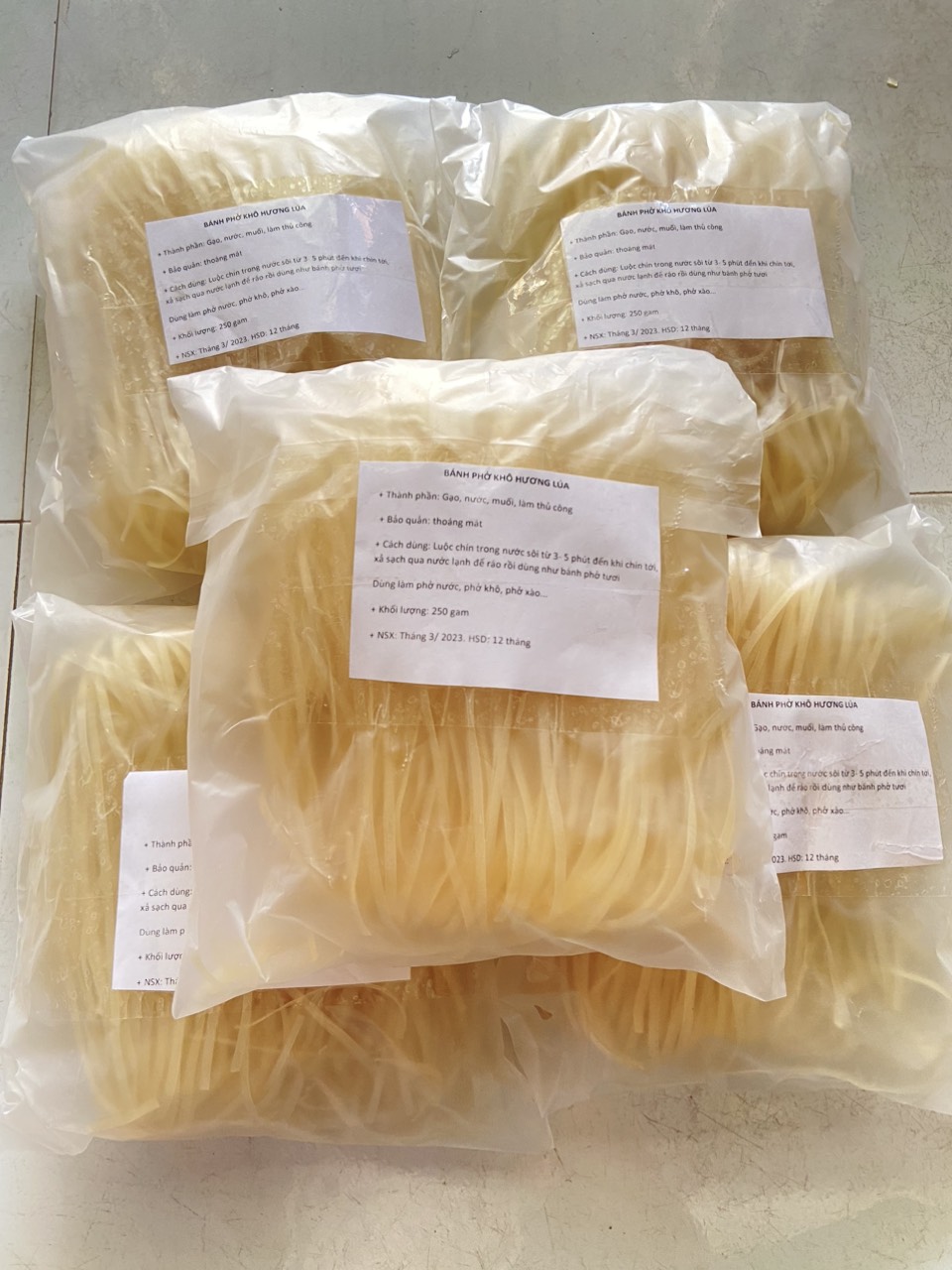Phở Khô Bắc Dai Ngon Hương Lúa gói 500gr