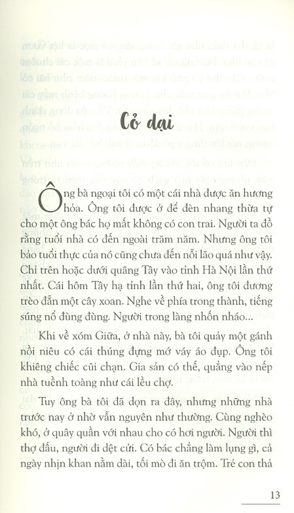 Tự Truyện - Tô Hoài