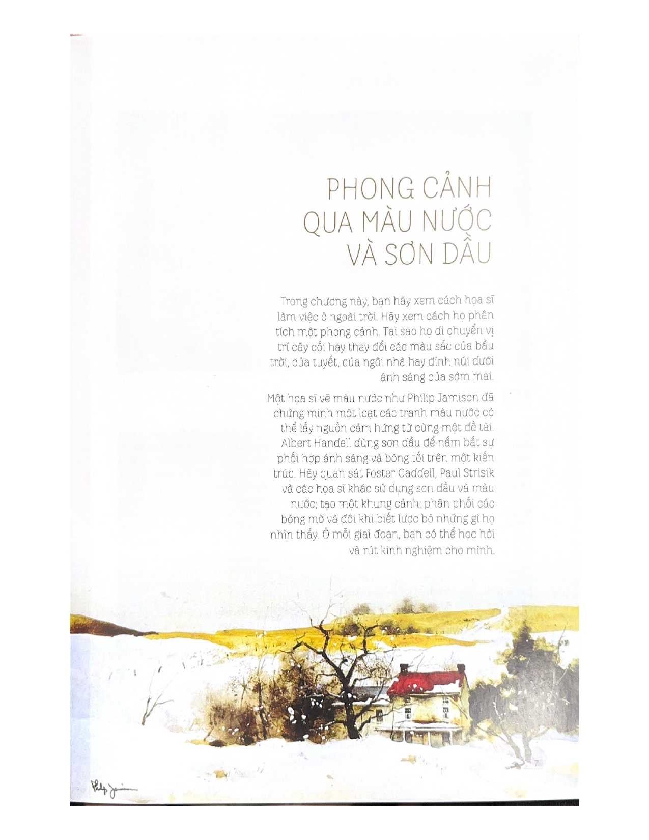 Sách - Bí Quyết Vẽ Phong Cảnh-Vanlangbooks
