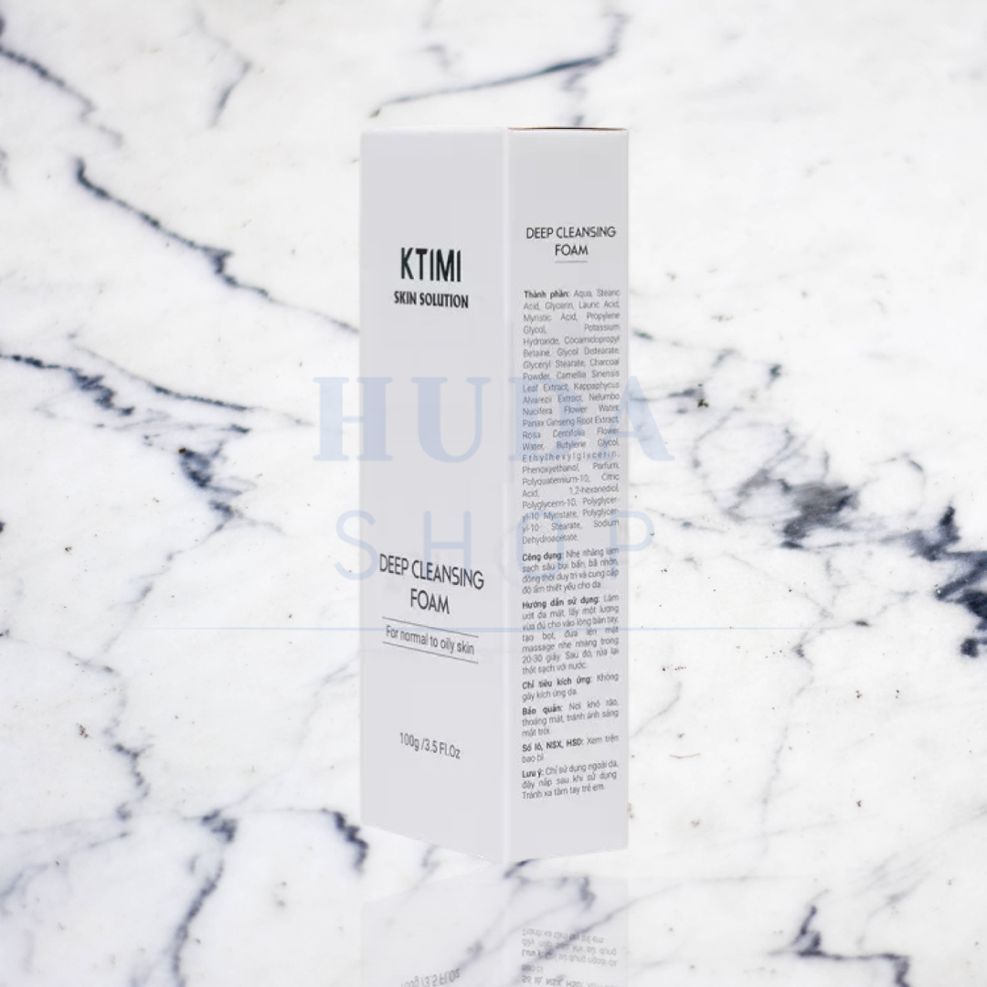 [Chính hãng] Sữa Rửa Mặt Dịu Nhẹ Ktimi Deep Cleansing Foam
