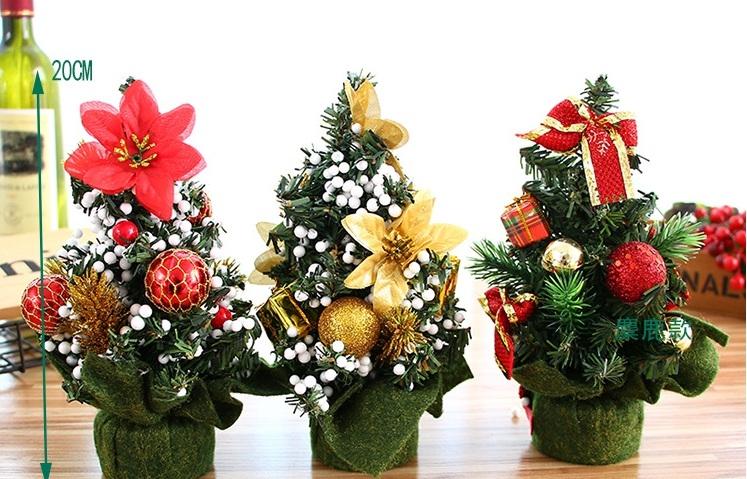 [HCM]Cây thông noel mini để bàn kèm phụ kiện