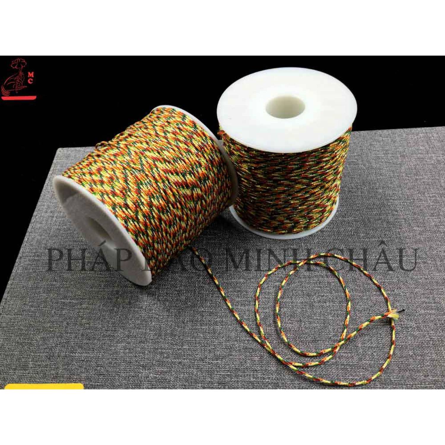 Cuộn chỉ ngũ sắc 100m