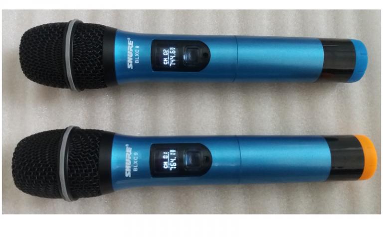 [HCM]Micro Không Dây Shure BLXC9 - Micro Karaoke Tặng Chống Lăn
