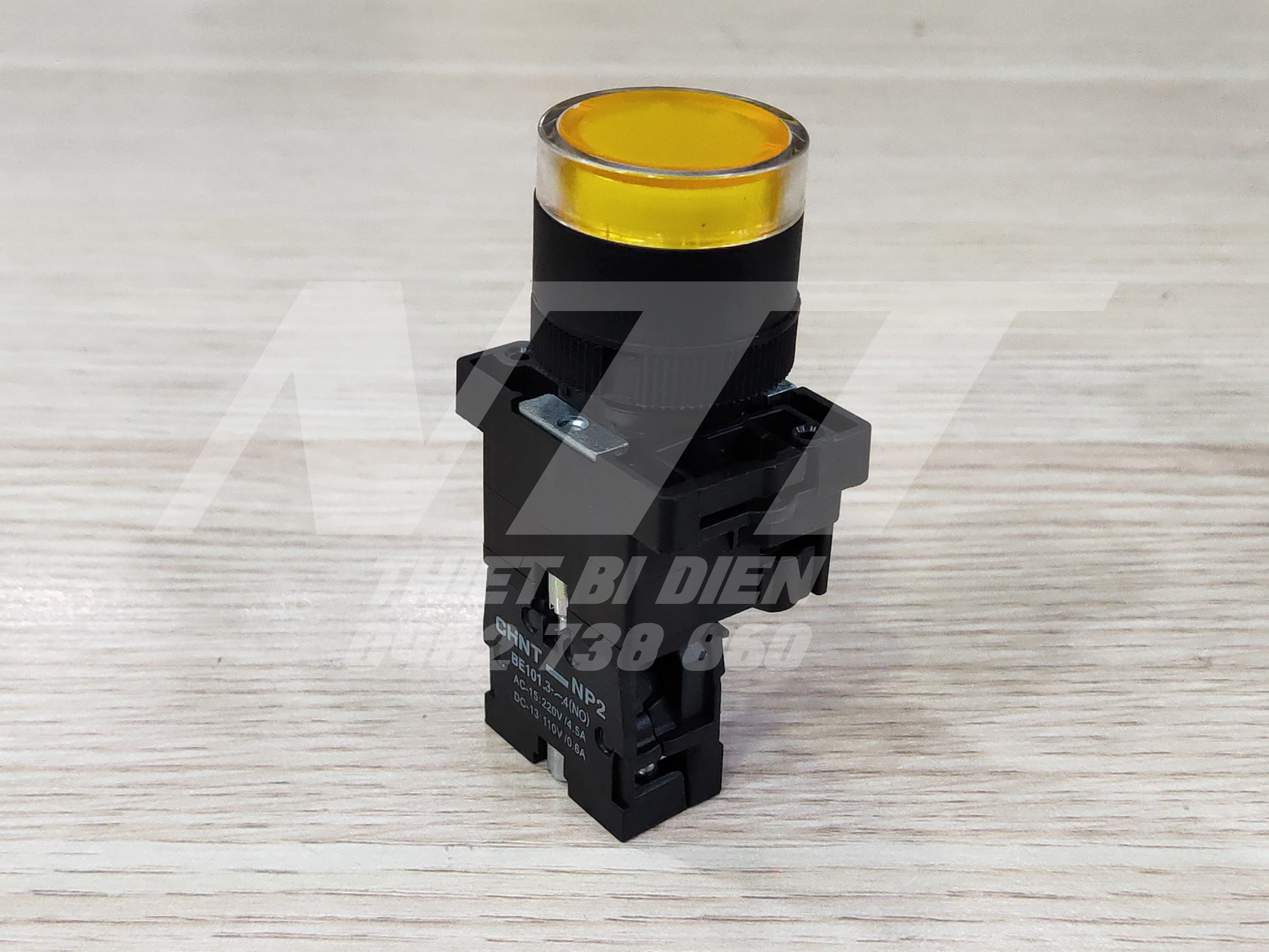 Nút nhấn có đèn phi 22 np2-ew chint