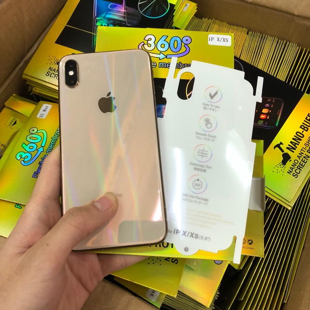 Bộ Miếng Dán PPF Mặt Trước và sau Cho điện thoại iphone