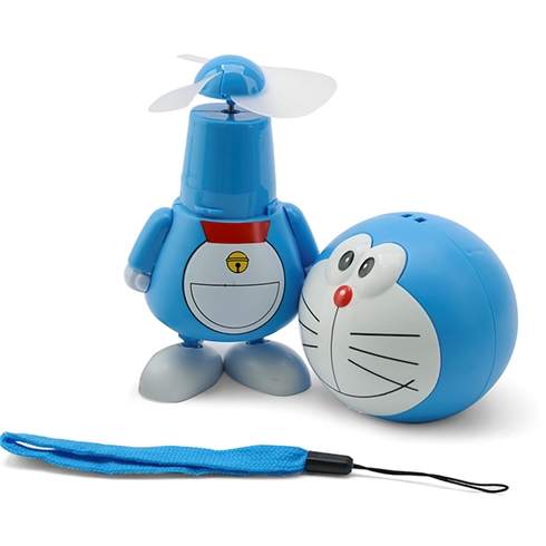 [HCM]QUẠT SẠC CẦM TAY 3 CÁNH DORAEMON