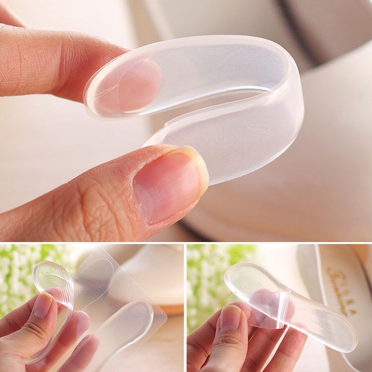 Bộ 2 miếng lót gót giày silicon êm chân