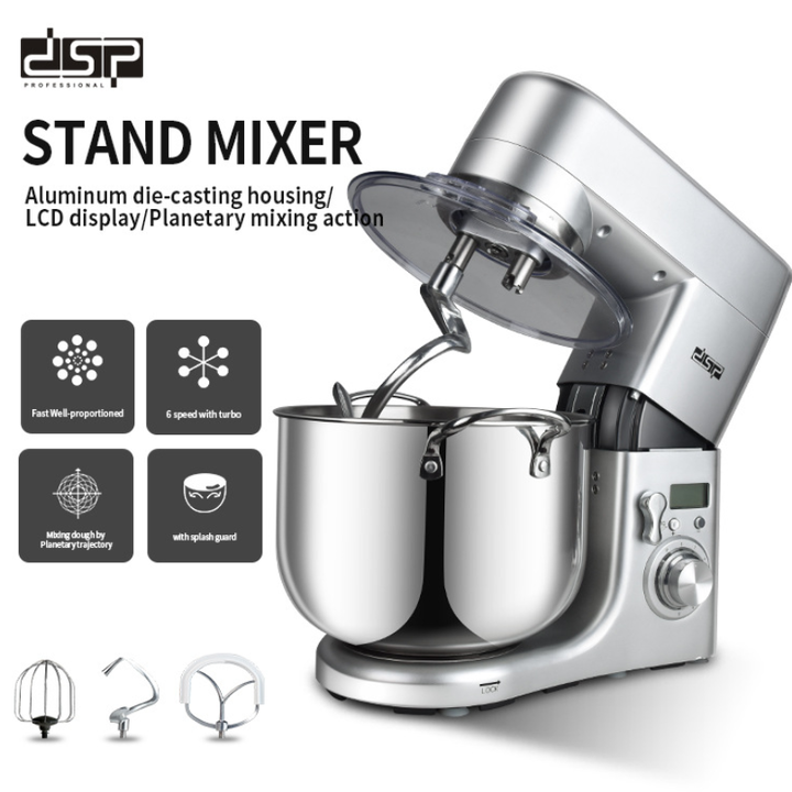 Dough mixer whisk high end brand DSP-capacity: 10 liter-power 1500W-code: KM3032-imports genuine