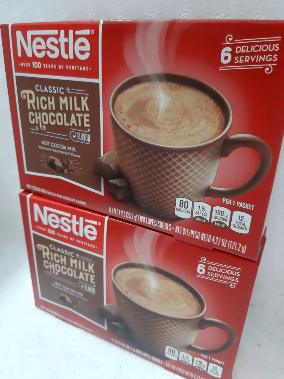 Nestle Hot Cocoa Mix 121g