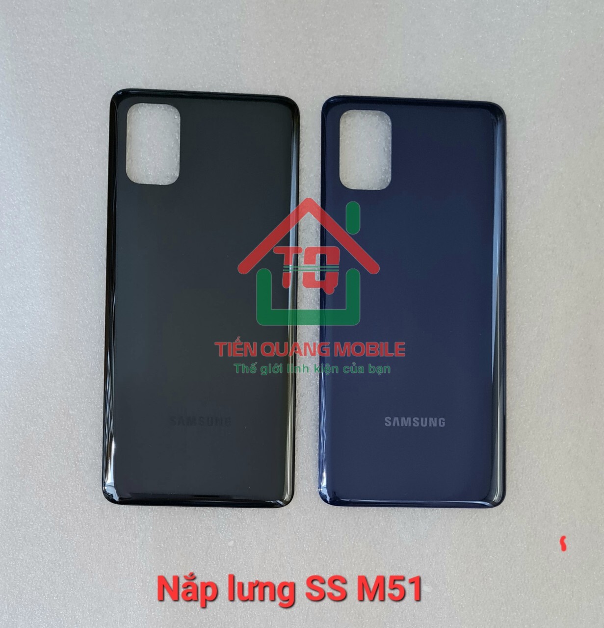Nắp lưng Samsung M51 (xanh, đen)