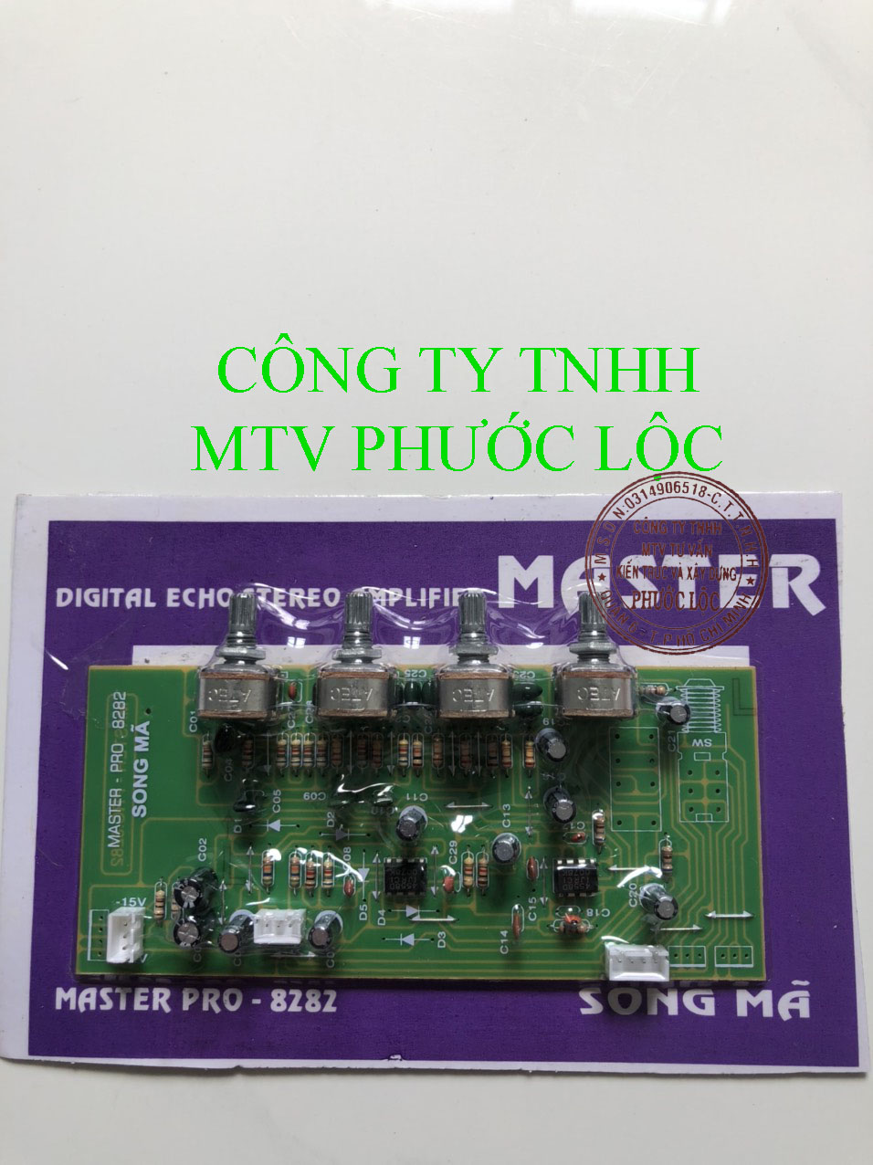 MẠCH ÂM SẮC AMPLY - MASTER -8282