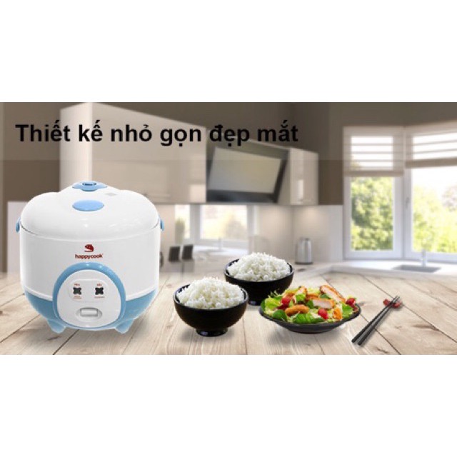❤️Nồi Cơm Điện Happycook 0,6l  BH Toàn Quốc